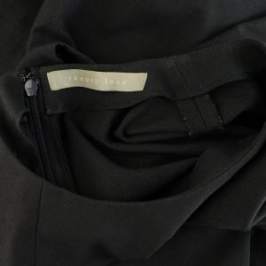 theory luxe BOSHELL OX IONIA ワンピース ロング 半袖 38 ブラック /MY OS SH
