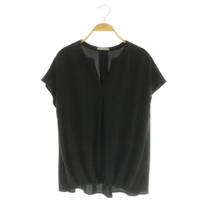 HEAVY PEARL NICO ブラウス フレンチスリーブ プルオーバー 38 ネイビー /MY OS