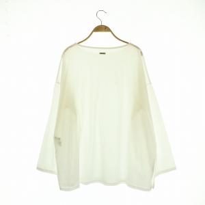 Loungedress GALLARDAGALANTE コットンロングスリーブカットソー プルオーバー F ホワイト /HK OS SH