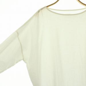 Loungedress GALLARDAGALANTE コットンロングスリーブカットソー プルオーバー F ホワイト /HK OS SH