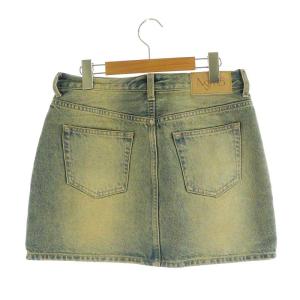 SLY 25SS Ngm.S JW S/SK-B デニムスカート ミニ 台形 2 ブルー /MY OS SH