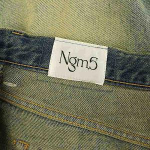 SLY 25SS Ngm.S JW S/SK-B デニムスカート ミニ 台形 2 ブルー /MY OS SH