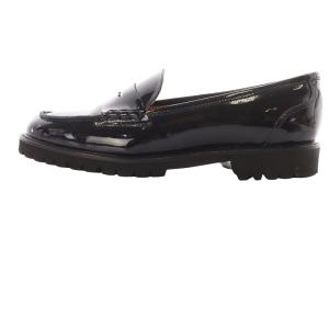 CORSO ROMA 9 EVAソール スタッズ エナメルシューズ ローファー 36 黒 ブラック W91618 /SR11