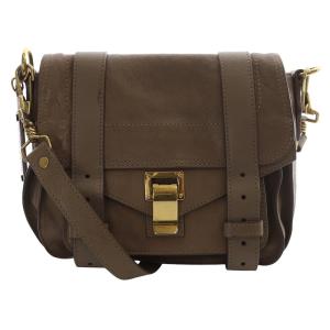 PS1 mini クロスボディバッグ ショルダーバッグ レザー 茶色 ブラウン /SR8