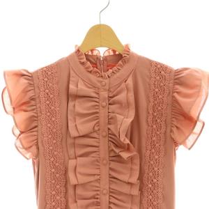 EmiriaWiz フリル ワンピース レース M ピンク /MI OS