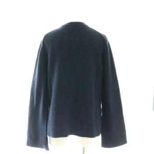 Theory 23AW FELTED MOULINE CN SIDE SLIT PO ニット セーター ウール混 S
