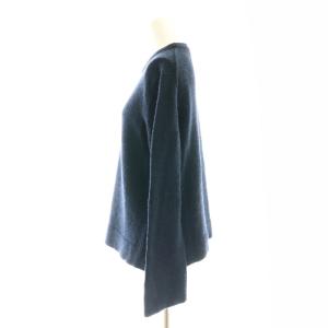 Theory 23AW FELTED MOULINE CN SIDE SLIT PO ニット セーター ウール混 S