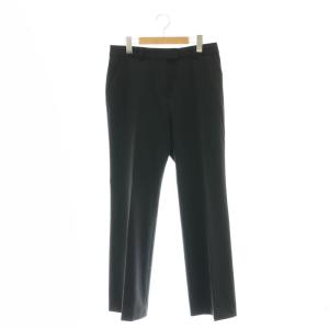 Slim Flare パンツ ストレート スラックス 38 黒 ブラック /AT OS