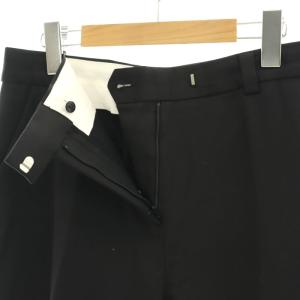 EVERYDAY I LIKE Slim Flare パンツ ストレート スラックス 38 黒 ブラック /AT OS