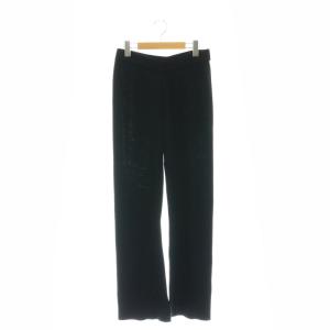 Shake code フレアパンツ ニットパンツ 38 ブラック /ES OS