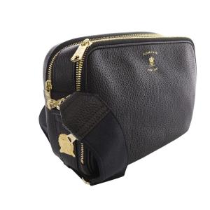 A.D.M.J. スクエアショルダーバッグ ブラック