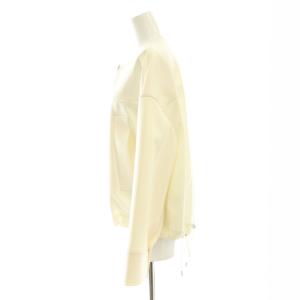 ADORE 23AW ダブルジャージージャケット ノーカラー 38 オフホワイト