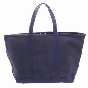 トートバッグ usa製 キャンバス 紺 ネイビー /AE