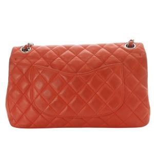 CHANEL ヴィンテージ マトラッセ 25 ココマーク チェーンショルダーバッグ レッド 8番台