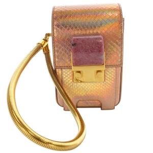 パーティーバッグ ポーチ ピンク ゴールド色 /YO5