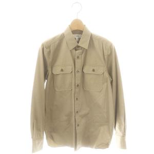 コットンシャツ 長袖 1 ベージュ /HK OS
