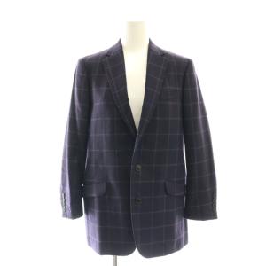 Drawer チェック柄 セットアップ 38 ネイビー