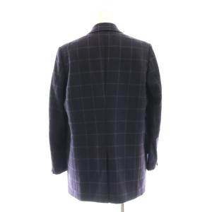 Drawer チェック柄 セットアップ 38 ネイビー