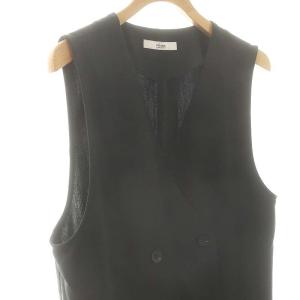 JOURNAL STANDARD relume 23SS TRストレッチダブルボタンジャンパースカート ロング F ブラック /HK OS