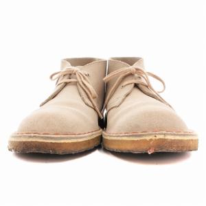 Clarks ORIGINALS デザートブーツ チャッカブーツ ブーティ スエード 23.5?p ベージュ /AE