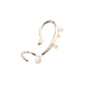 SV イヤーカフ パール スプレッドカフ 片耳用 ピンクゴールド色 /SR1 SH