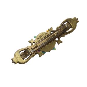 Michal Negrin フラワーモチーフ バレッタ マルチカラー /SR12 SH