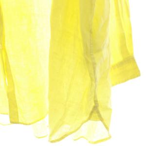 JOURNAL STANDARD LUXE 23SS 60リネンレギュラーカラーBIGシャツ 長袖 F 黄 イエロー 23050440020120