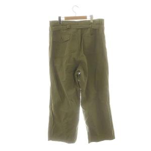 JOURNAL STANDARD LUXE 22SS ヒュージミリタリーパンツ M カーキ /MI OS