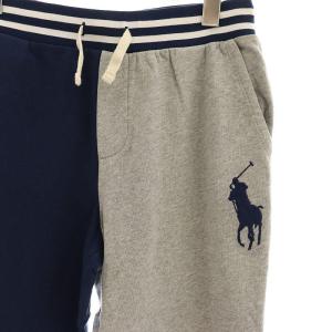 POLO RALPH LAUREN スウェットパンツ ジョガー イージー ビッグポニー L 紺 ネイビー グレー /AT OS
