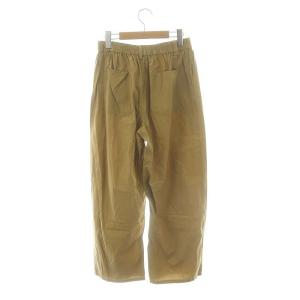 marble SUD コットンテンセル カーブPT パンツ ワイド FREE ベージュ /MI OS