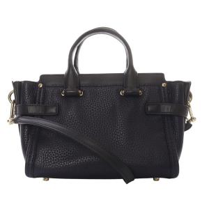 COACH 2WAYバッグ ハンドバッグ ショルダーバッグ 紺 ネイビー J1577 /SR35