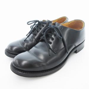 ドレスシューズ レースアップ ダービー 牛革 4 黒 ブラック /UO