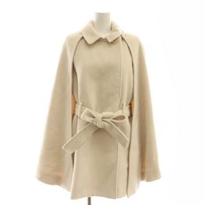 23AW 2wayケープコート アウター ロング F アイボリー /DO OS