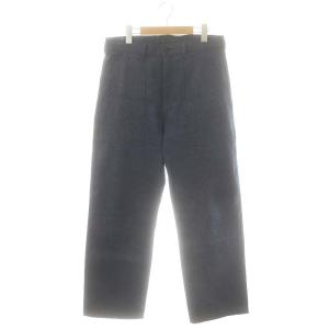 23AW FATIGUE TROUSER パンツ ストレート L ネイビー /HK OS