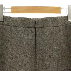 ANAYI 24AW ロング スカート フレア マキシ 36 グレー /AT OS