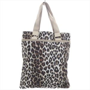 LesportSAC メゾンドリーファー MAISON DE REEFUR コラボ トートバッグ レオパード柄 A4サイズ ナイロン