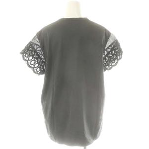ドゥロワー ロゴ入り上質コットンカットソーTシャツ セール】 コットン ポケットTシャツ （カットソー