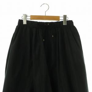 Drawer 24SS ウェストギャザースカート バルーンスカート 36 黒 ブラック /CX OS