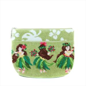 ポーチ マナマナ WEB限定 ライトグリーン MAN-191146 /AS OS