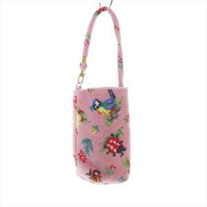 FEILER ペットボトルホルダー ボトルポーチ ハイジ 花柄 350ｍL ピンク /AS OS