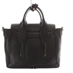 3.1 phillip lim ミニ サッチェル ハンドバッグ レザー ブラック /YO5
