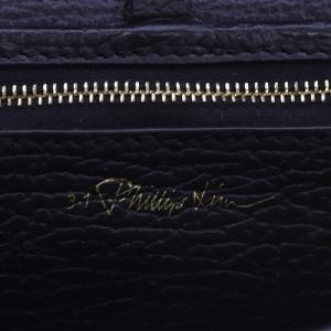 3.1 phillip lim ミニ サッチェル ハンドバッグ レザー ブラック /YO5