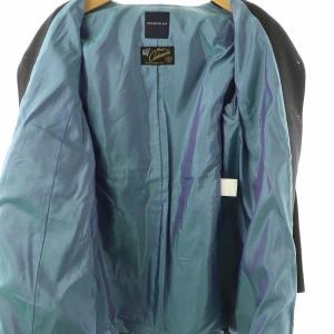 TOMORROWLAND collection ウールカシミヤ ハーフコート アウター 38 ネイビー /HK OS