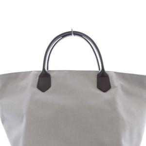 Hervé Chapelier レザーハンドル舟型トートM コーデュラ バッグ ハンドバッグ べージュ 茶色 ブラウン 1407C /SR7