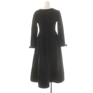 TOCCA 25SS ROSY FUTURE ワンピース ニット ロング Vネック S ネイビー /DO OS