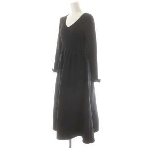TOCCA 25SS ROSY FUTURE ワンピース ニット ロング Vネック S ネイビー /DO OS
