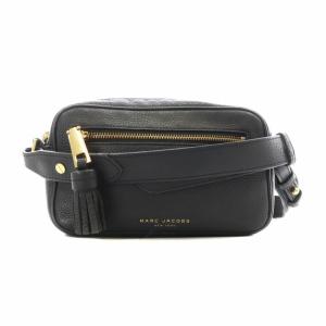 ショルダーバッグ タッセル 長方形 レザー 黒 ブラック /AS OS