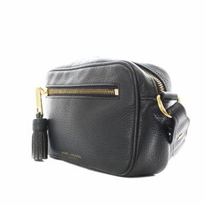 MARC JACOBS ショルダーバッグ タッセル 長方形 レザー 黒 ブラック /AS OS