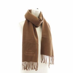 Vivienne Westwood マフラー ストール フリンジ ウール ブラウン