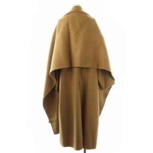 Spick&Span 23AW SUPER110Sダブルビーバー ストールセットコート 038 キャメル